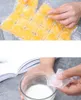 Coolers Disposable ice bag Kitchen Tools summer self sealing lattice bags food freezing passion fruit artifact mold WY1361