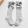 Baby Long Tube Socks Spring Summer Thin High Newborn Mosquito Proof Stockings Lace Boys Girl Bowknot Overknee Leg9278400