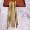20*0,8 cm Wiederverwendbare Natürliche Bambus Trinkhalme Party Küche Bar Liefert Reinigung Pinsel Zubehör Für Flasche Tasse