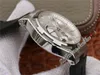 TWAF за рубежом Dual Time 47450 A1222 автоматические мужские часы стальные чехол для резерв питания серебряный циферблат палка черный резиновый ремешок Super Edition часов PureTime F6
