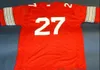 SJZL пользовательские мужчины молодежные женщины Eddie George Football Djersey Size S-5XL или пользовательское любое имя или номер Джерси