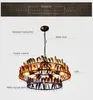 Lampadario moderno industriale Nordic loft Lampada a sospensione Creative Feather Ceiling Droplight per bar e ristoranti