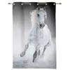 Zasłona zasłona Białego konia Blackout Salon Okno Zasłony dla dzieci dla sypialni