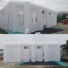 Customization inflatable wedding house vip room Commercial Led glowing giant marquee party tent with colorful strips284O