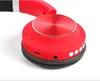 Trådlösa hörlurar för PC Game Box Headmontered Bluetooth Headset Metal Laser HiFi Support FM Pluggbara Card8205571