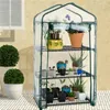 Other Garden Supplies 2/3/4/5 Tier Small Greenhouse Outdoor Plant Grow Green House PVC Cover Transparent