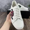 2021 Men Women Sneaker Casual Shoes Low Top Italy Ace Bee Stripes Shoe Flat Leather Snake Tiger Walking Sports Trainers Chaussures Pour Hommes