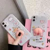 Cute Butt Squishy Toy Phone Case For Samsung Galaxy S9 S10 S20 Plus S21 A50 A51 A71 A11 A21S A12 A32 A52 A72 Soft Cover H11124505047