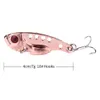 Hengjia 100pcs Fiske Lure Blade 4cm 7g Metal VIB Hard Bait VIB015 Bass Minnow Fiskehandtag