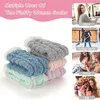 Sportsokken fuzzy warme slipper vrouwen pack super zachte microfiber gezellige slapende dikke kawaii en solide stijl 5 paren dalen