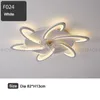 Nordic Luxury Acryl Intelligente Creatieve Kroonluchter Plafondventilator Lamp LED Onzichtbare hanglampen met ventilator voor villa's Living Dining Room Slaapkamer Restaurant