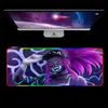 Muismatten Polssteunen Akali Mousepad RGB Gaming Pad Gamer Computer Backlit Mause Groot XXL Desk-toetsenbord LED Muizen Mat