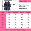 VIKITA Bambini Abito in cotone per ragazza Bambini Paillettes dorati Abiti Ragazze Flare Sleeve Abbigliamento casual Bambini Autunno Vestito da moda G1215