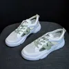 2021new Summer White Shoes Women's All-Match Internet Celebrity Leisure Pump Sports Sandals walking and running Flat Fashionable Y0721