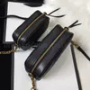 Luxurys designers high Quality women bag handbags fashion Ladies clutch purse wallet Camera handbags letter wave chain CrossBody shoulder bags