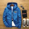 designer jack Heren Street Waterproof Jacket Parker Aviator Hooded Windjack Dunne Rits Casual Lente Herfst hoodie