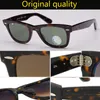 Qualité supérieure 214050 mm 54 mm Lunettes de soleil polarisées Men des femmes