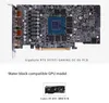 ファンの冷却バロウ水冷ブロックフルカバレッジのためのギガバイトRTX 3070TiゲームOC 8G GPUカード銅ラジエーターA-RGB BS-GIG3070T