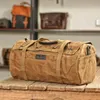 Duffel Bags Motorcycle Backpack Canvas Waterproof Rider's Bag Equipment Riding Back Seat Luggage Carrying275Y