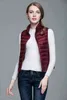 Slanke Vrouwen Down Vesten Lente Herfst Mouwloze eend Down Coat Stand-Up Collar Vest Plus Size Vest NRZ294 211108