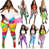 Womens Designer Clothing 2023 Elastic sheer yoga pants Casual Leggings Tie Dye Slim Sports Trousers Print Jogging Pants