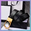 Designer bälten män s mode bälte för män lyx mens klassiska läder midja med dubbelbrev metall spänne 3,3 cm bred girdle ceintures