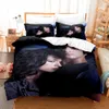 3D bedding sets Teen wolf theme 2 3 piece duvet cover with pillowcase children's adult bedroom quilt cover with pillowcase Si284d