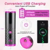 LCD Full Automatic Hair Curler Rotating Curling Iron Ceramic Heating Hairs Stick Professional Magic Heat Tube With Clips dorp ship