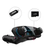 BT06 Car Kit FM Transmitter Bluetooth Handsfree A2DP AUX Audio Car MP3 Player LCD Display 1.3 Inch Screen Dual USB Car Charging T10 T11 BC06