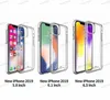 プレミアムスペース透明な険しい電話ケースiPhone 12 11 Pro Max XR x 6 7 8プラスケースのためのクリアTPUのPC耐衝撃カバー