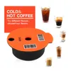 Reusable Coffee for Machine Silicone Lid Cover Coffee Filter Cup Measuring Spoon Coffee