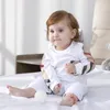 2022 New Fashion Brand Letter Style Neonato Vestiti Bebé Stampato Orso Cotton Cute Toddler Baby Boy Girls Pagliaccetto 0-24 mesi