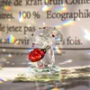 H&D 8 Styles Crystal Figurines Art Glass Animal Figure Statues Souvenir Sculpture Home Office Decoration Collectibles Gift 211105