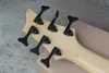 يمكن تخصيص جيتار باس كهربائي أصلي للجسم من 6 سلاسل من Maple Fingerboard مع ترصيع لؤلؤي أبيض