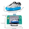 EMT BT2 2.4G uzaktan kumanda mini hovercraft elektrikli tekne çocuk oyuncak, çift motor güçlü güç, su geçirmez, yılbaşı çocuk doğum günü çocuk hediye, usu