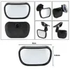 Rotation Car Mirror Baby Car Back Seat Safety View Rear Baby Child Safety Mirror Clip And Sucker Mount rearview Interior mirror