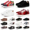 AAA  wysokiej jakości czerwono dolne buty niskie platforma Platforma Sneakery męskie projektanci luksusu kobiet