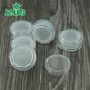 3ml Acrylic Box with lids Silicone Dab Container Portable Storage Case Opening Benefits clear acrylic apothecary jar Smoking wee Accessories