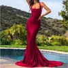 Casual Dresses Summer Sleeveless Satin Maxi Dress Bodycon Evening Party Mermaid Stretchy