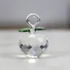 Chirstmas Tree Hangs Ornaments 30 40 50mm Crystal Glass Apple miniature Figurine Natale Home Decorations Figurines Crafts gifts C02802592