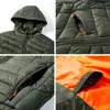 Männer Winter Marke Casual Warme Jacke Mode Dicke Winddicht Parker Herbst Hut 211110