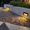 Utomhusv￤gglampor Steglampor Inb￤ddade fotljus Vattenprof trappljus inf￤lld trappa inomhush￶rn LED -lampa7528163