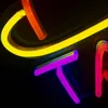 Tatueringsbutik LED -skylt Fashion Mönster Vacker kall väggdekoration Handgjorda Neon Lights 12 V Super Bright Holiday Lighting LED Neon Sign