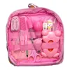 13 Pcs Accessories Baby Care Grooming Kit Set Newborn Infants Trimmer Scissors Snubber Feeder Hair Brush Kits Kids Cutter 29 5jm Y2