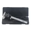 Digital Vernier Caliper 6 polegadas 150mm aço inoxidável micrômetro eletrônico profundidade ferramentas de medição 210922