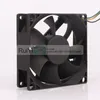 Fanlar Soğutma Tüm Foxconn 8025 8 cm 80x80x25mm PVA080G12R 4-Wire Hız Düzenleme 12 V 0.80A Yüksek Çift Bilyalı Rulmanlar Soğutma Fanı
