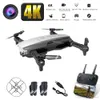 RC Drone 4K 1080P Quadcopter 24GHz WiFi FPV HD Câmera Dobrável Mini Drone Controle Remoto Helicóptero Aeronave Crianças Brinquedos Presentes7842301