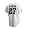 21/22 ny 99 Aaron Judge Jersey Yanke 2 Derek Jeter 45 Gerrit Cole 2021 Gleyber Torres Don Mattingly Babe Mariano män kvinnor barn baseballtröjor Anpassade skjortor