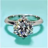 40 Style Lovers Lab Diamond CZ Ring 925 Sterling Silver Engagement Band Band Rings for Women Men Party Jewelry Gift4795126