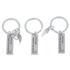 Party Favor Fashion Keyring Gifts Engraved Drive Safe I Love You Keychain Couples Boyfriend Girlfriend Husband Wife Gift Favors